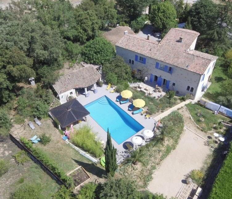 Bastide Du Bonheur Saint Donat Bed & Breakfast Greoux-les-Bains Exterior photo